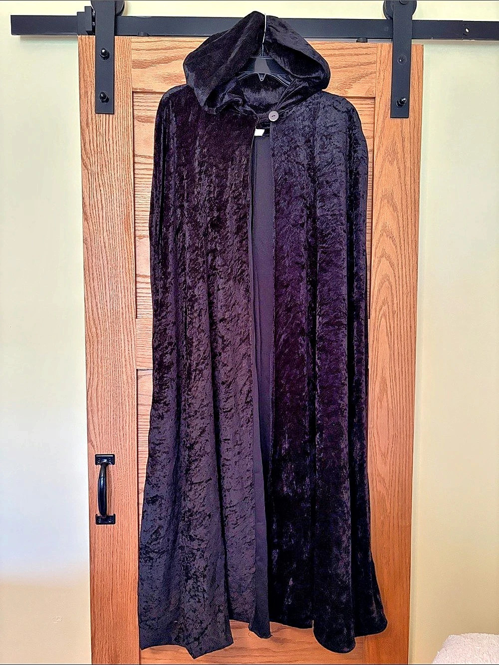 Black Hooded Cape